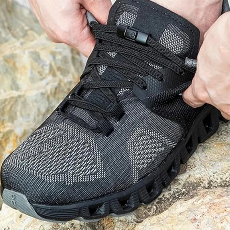 Press-Lock Elastic No-Tie Shoelaces